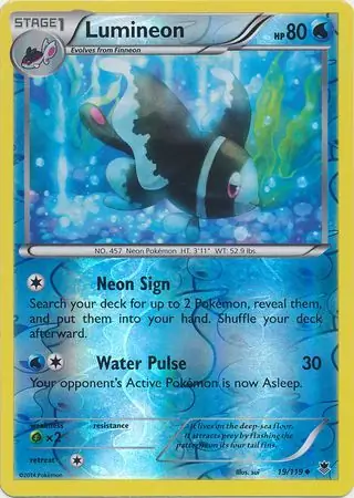 Lumineon Reverse Holo