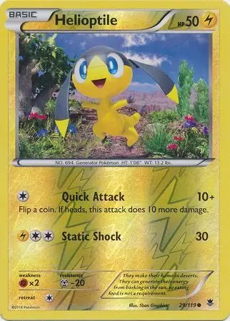 Helioptile Reverse Holo