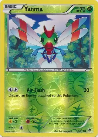 Yanma Reverse Holo