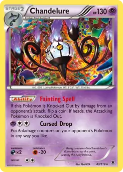 Chandelure Holo