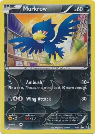 Murkrow Reverse Holo