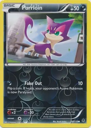 Purrloin Reverse Holo