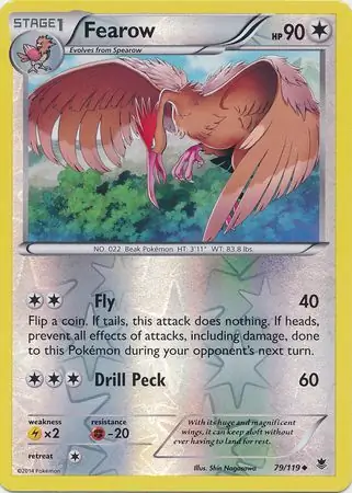 Fearow Reverse Holo