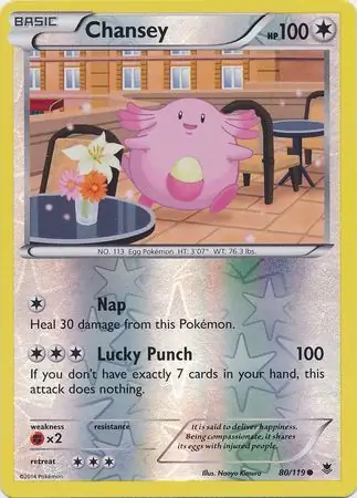 Chansey Reverse Holo