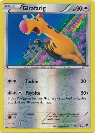 Girafarig Reverse Holo