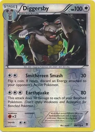 Diggersby Reverse Holo