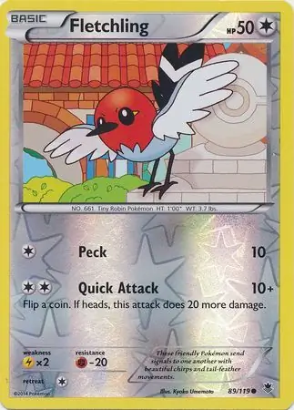 Fletchling Reverse Holo