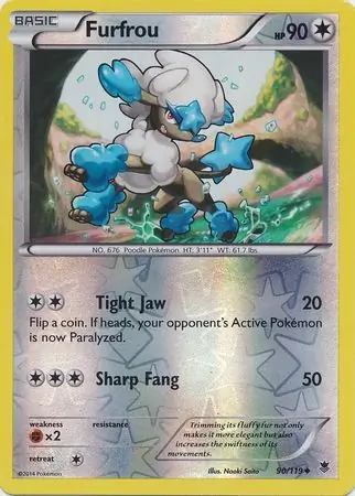 Furfrou Reverse Holo