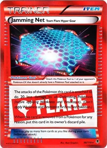 Jamming Net Reverse Holo