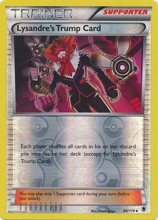Lysandre's Trump Card Reverse Holo