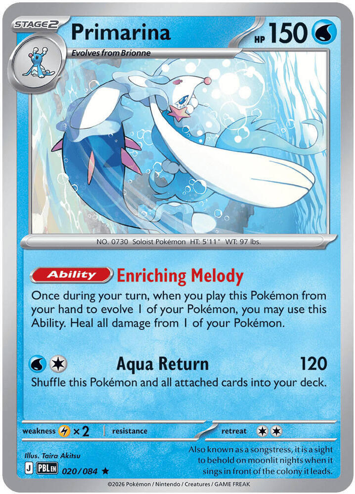 Primarina Holofoil