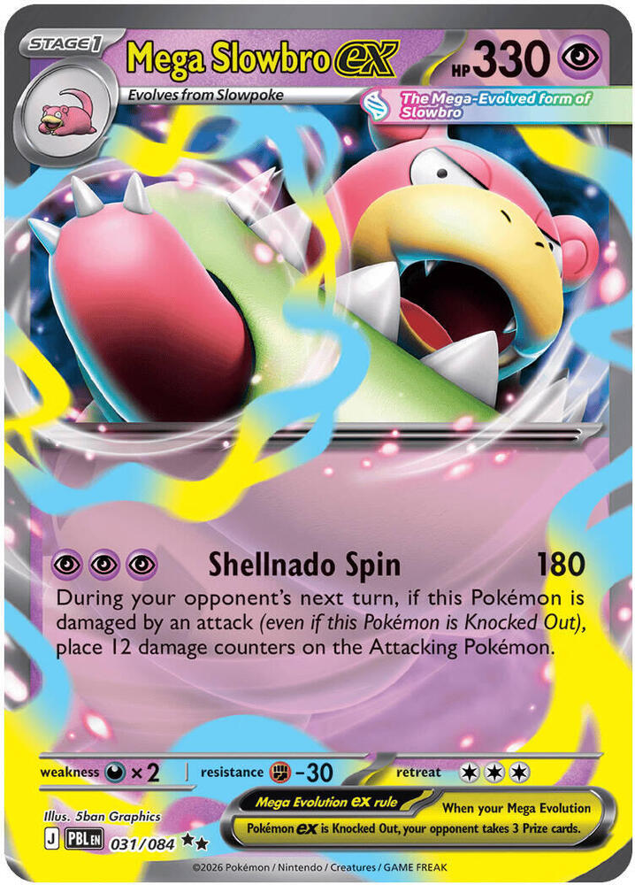 Mega Slowbro ex Holofoil