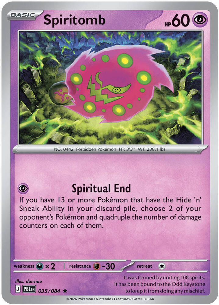 Spiritomb Holofoil