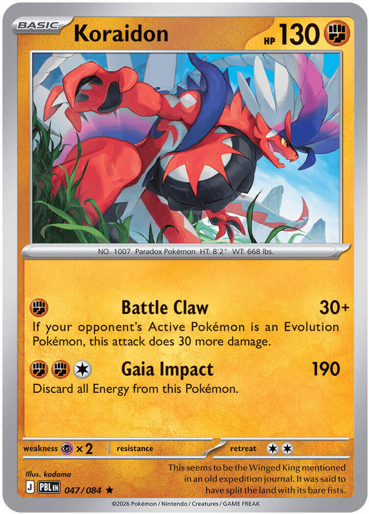 Koraidon Holofoil