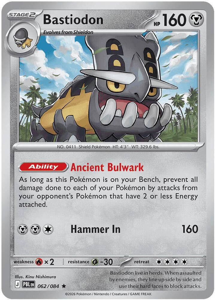 Bastiodon Holofoil