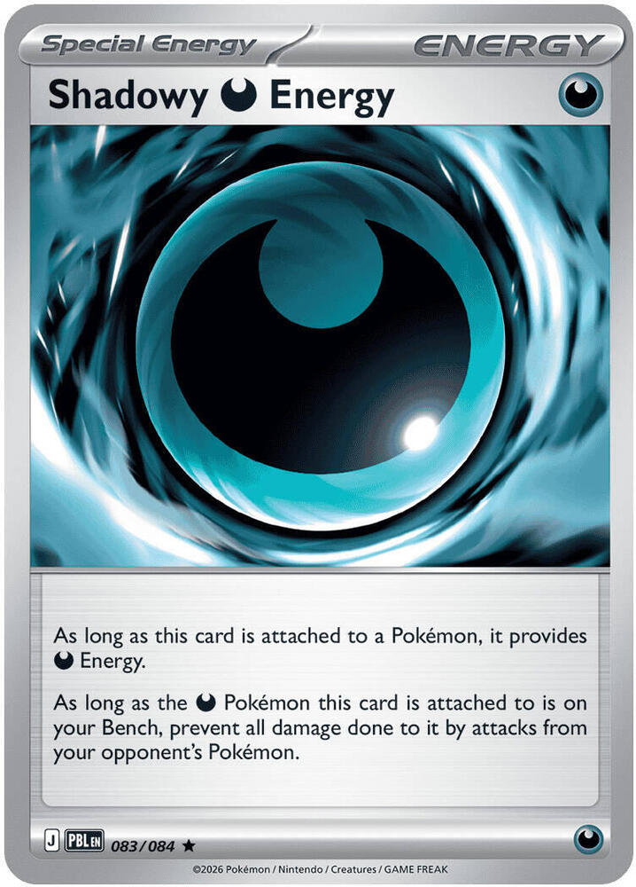 Shadowy Darkness Energy Holofoil