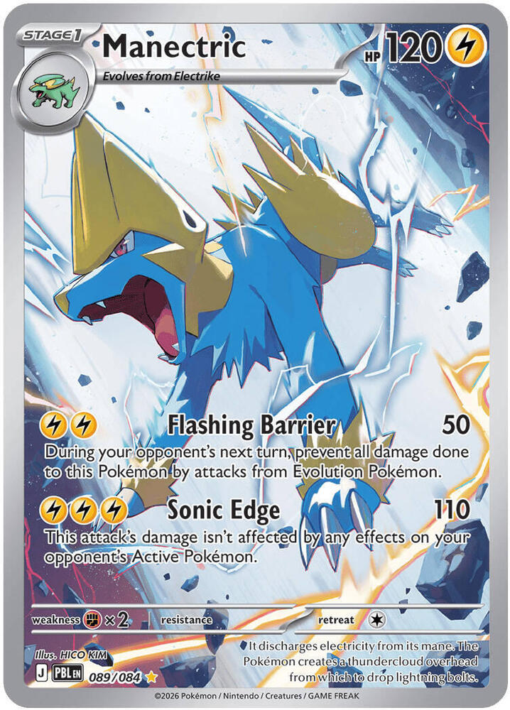 Manectric Holofoil