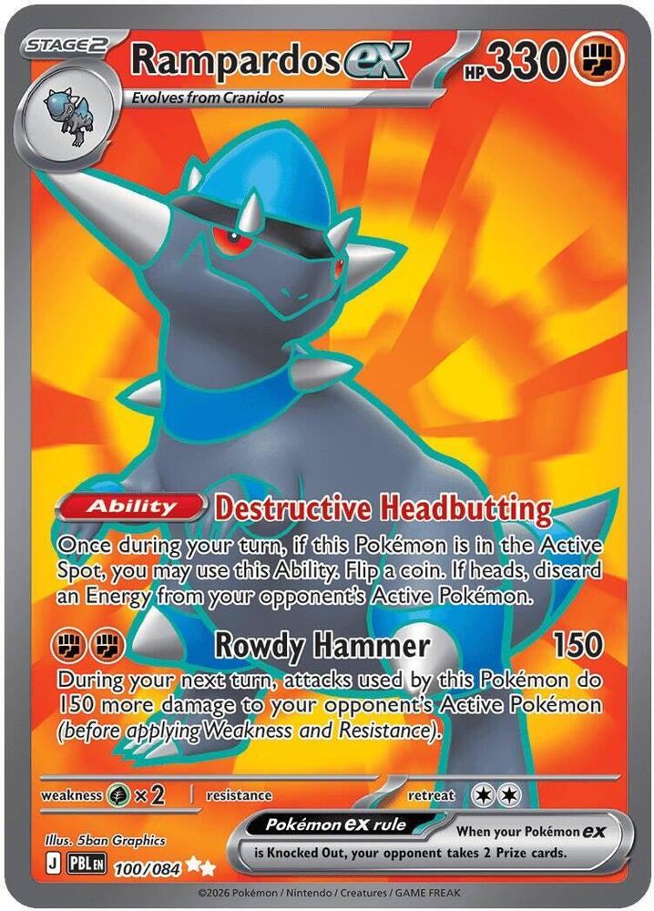 Rampardos ex Holofoil