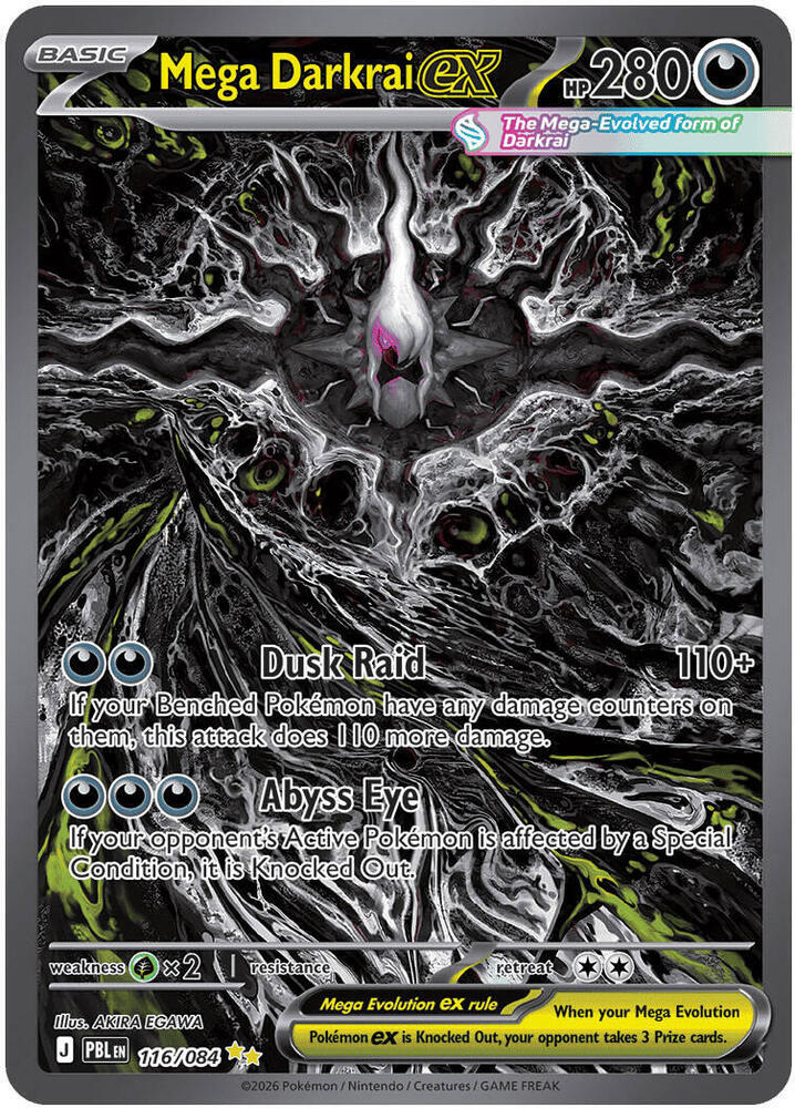 Mega Darkrai ex Holofoil