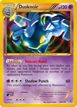 Dusknoir Secret
