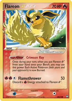 Flareon Gold Star