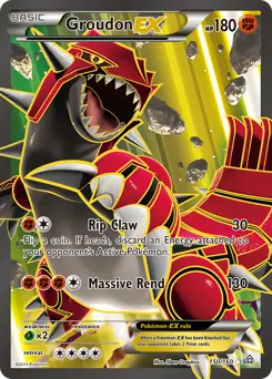 Full Art Groudon EX