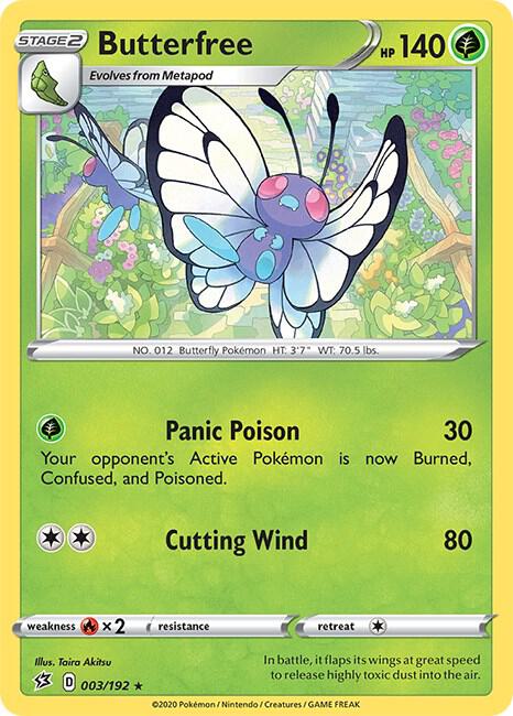 Butterfree Holofoil