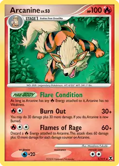 Arcanine Holo