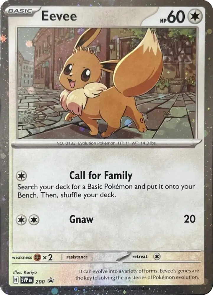 Eevee Cosmos Holo
