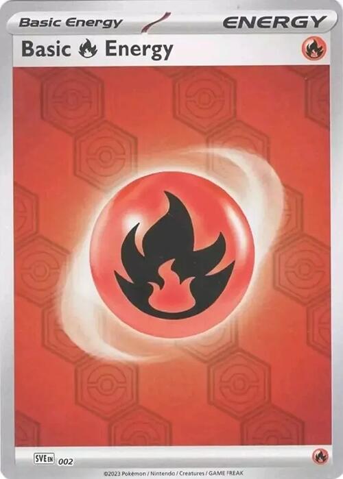 Basic Fire Energy Reverse Holofoil