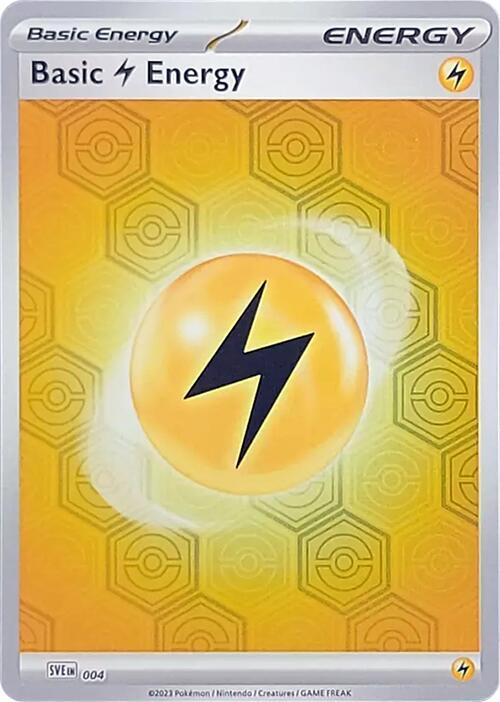 Basic Lightning Energy Reverse Holofoil