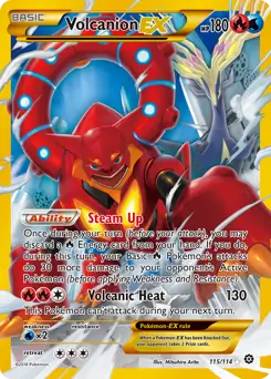 Volcanion EX Secret