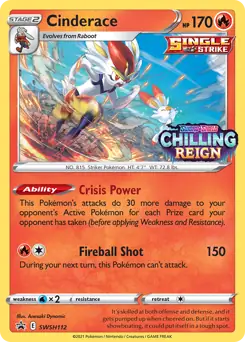 Cinderace Prerelease