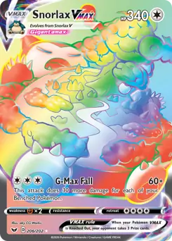 Snorlax VMAX Secret