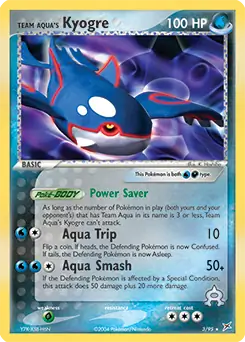 Team Aqua's Kyogre Holo