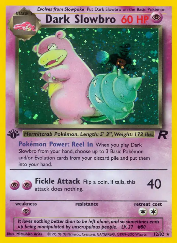 Dark Slowbro Holo