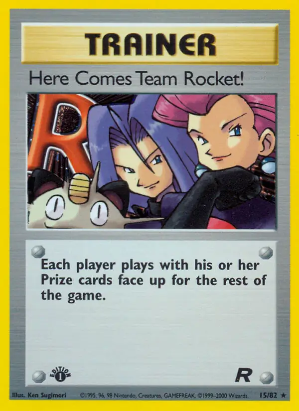 Here Comes Team Rocket! Holo
