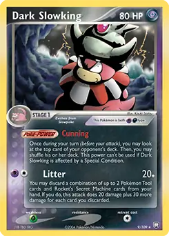 Dark Slowking Holo