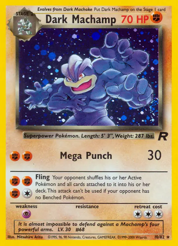 Dark Machamp Holo