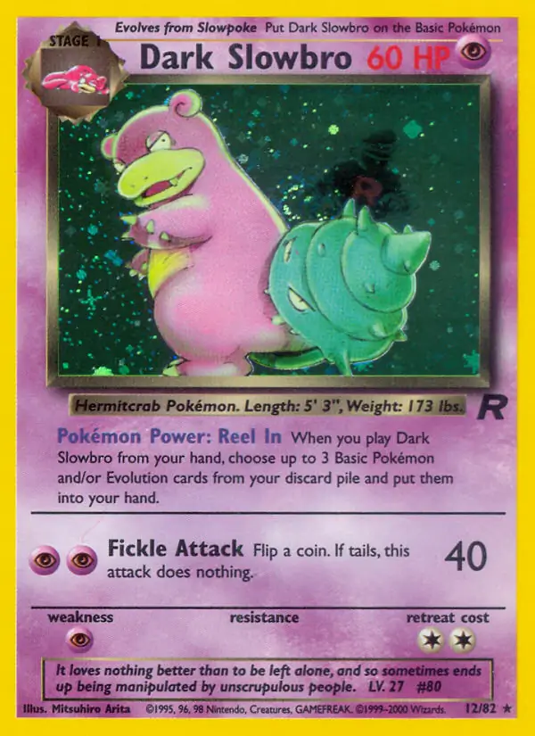 Dark Slowbro Holo