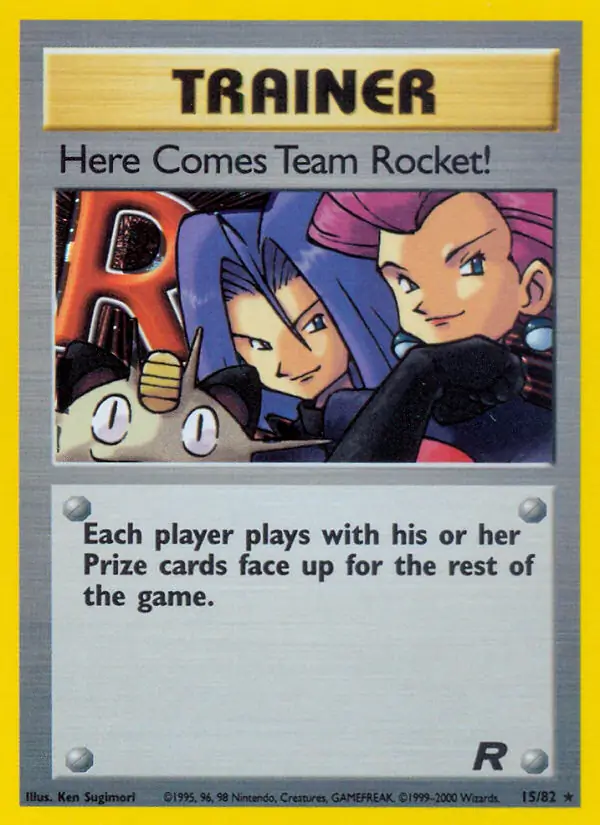 Here Comes Team Rocket! Holo