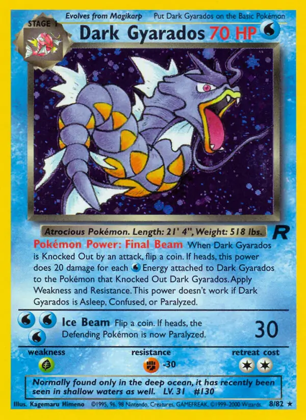 Dark Gyarados Holo