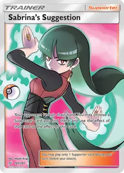 Full Art Sabrina's Suggestion