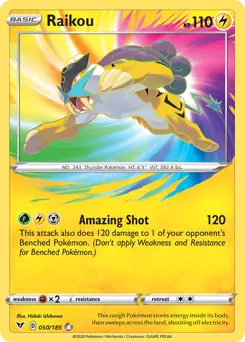 Raikou Amazing Rare