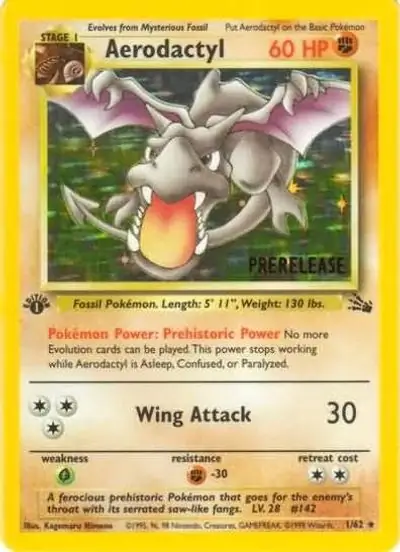 Aerodactyl Prerelease