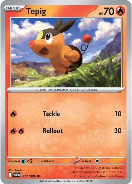 Tepig Holofoil
