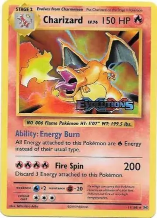 Charizard Evolutions Prerelease