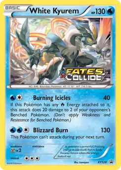White Kyurem Prerelease