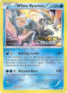 White Kyurem Prerelease Staff
