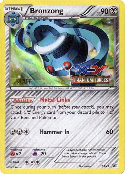 Bronzong Prerelease Staff